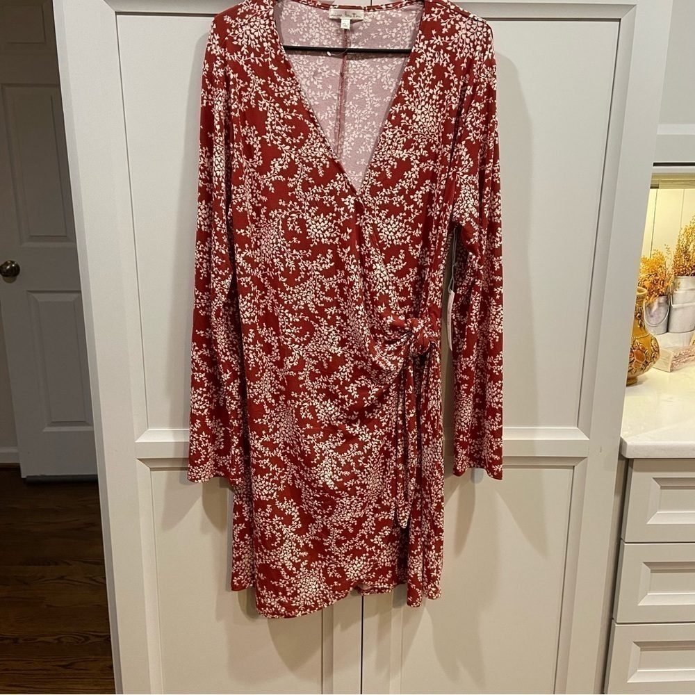 Nine Britton Dresses NWT Knit Wrap Dress 2X